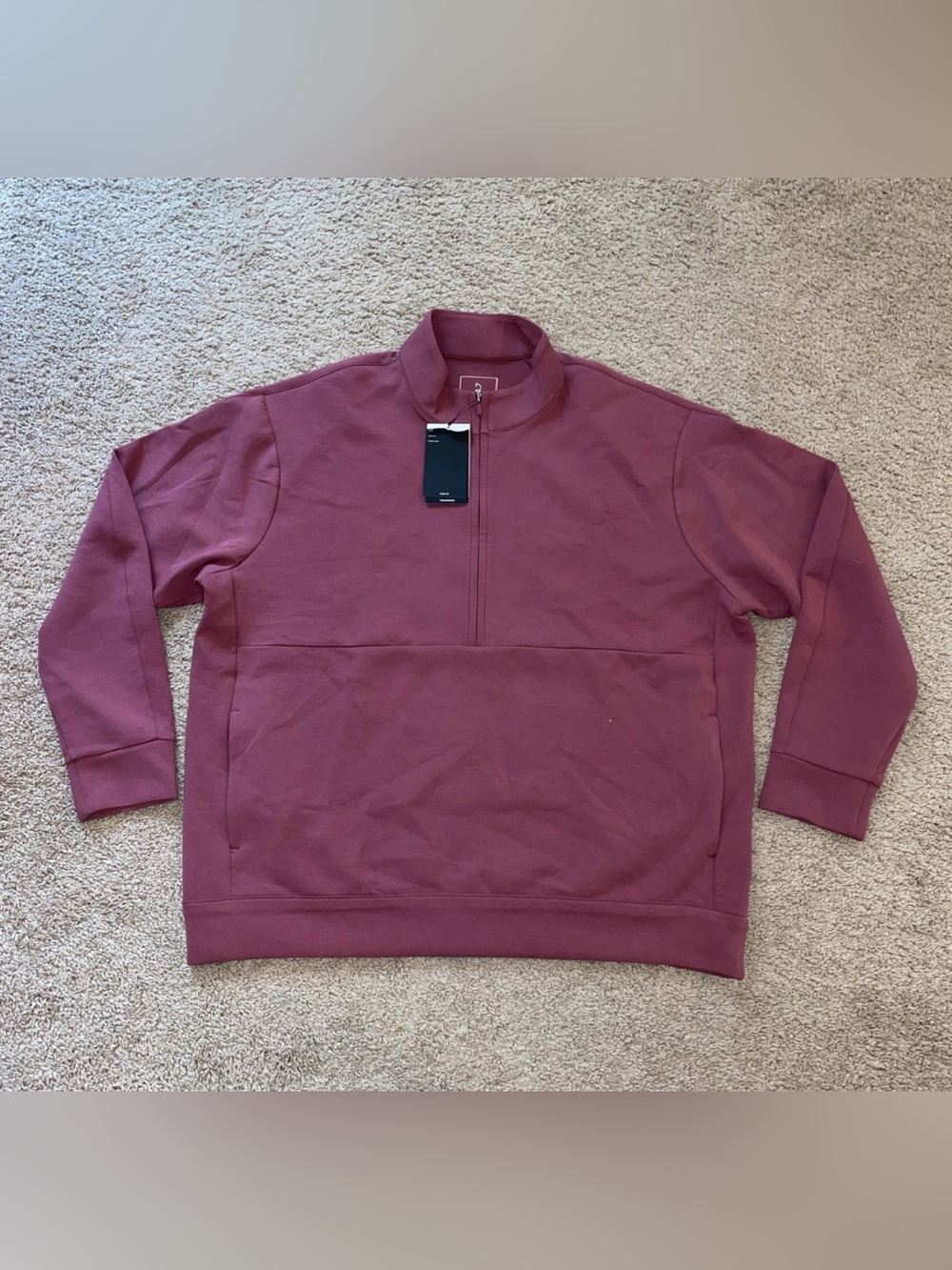 Nike 24.7 ImpossiblySoft Mens XL Dri-FIT 1/2-Zip Golf Top Sweater HQ6953-658 NWT